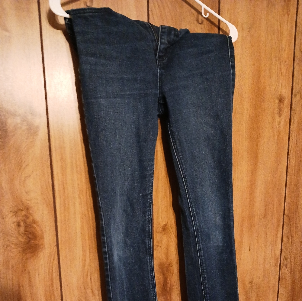 Harper High Rise Skinny Blue Jeans